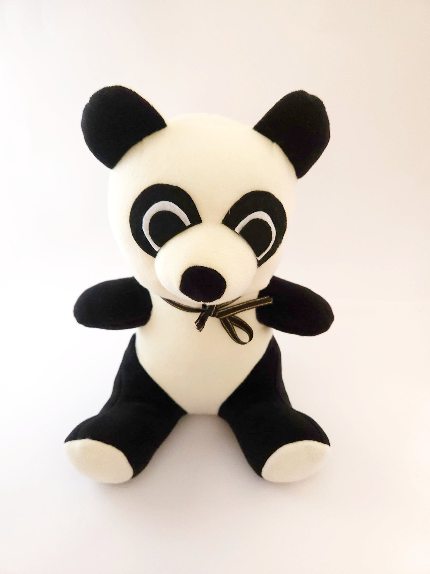 Sevimli Oturan Panda Peluş Oyuncak-Uyku Ve Oyun Arkadaşı