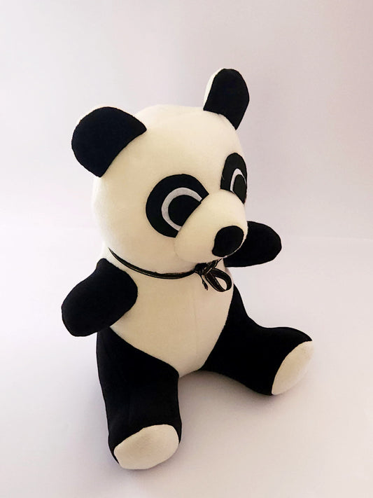 Sevimli Oturan Panda Peluş Oyuncak-Uyku Ve Oyun Arkadaşı